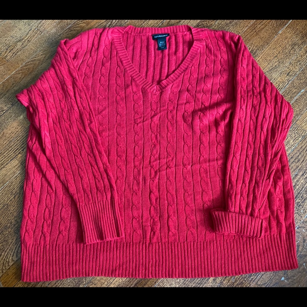 🌺 3/15 sale! 🌺 Beautiful cable knit sweater22/24